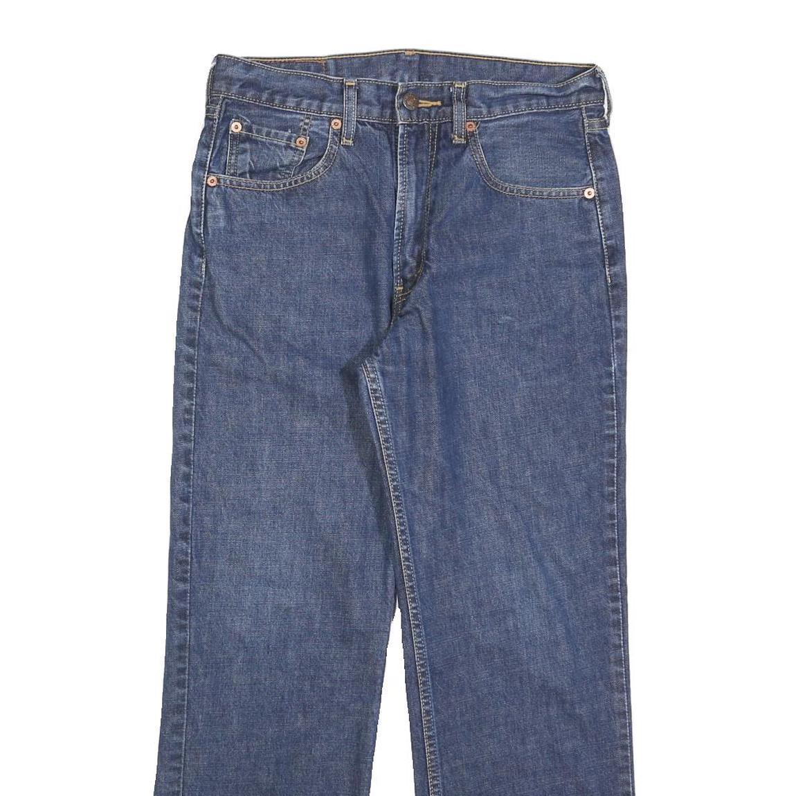 LEVI'S 524 Mens Jeans Blue Regular Straight Denim Medium W28 L27 Classic Fit