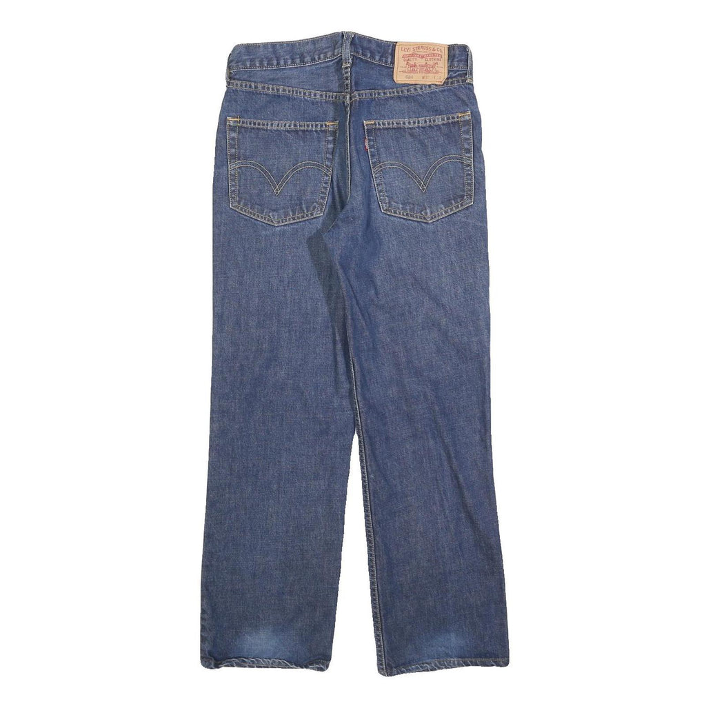 LEVI'S 524 Mens Jeans Blue Regular Straight Denim Medium W28 L27 Classic Fit