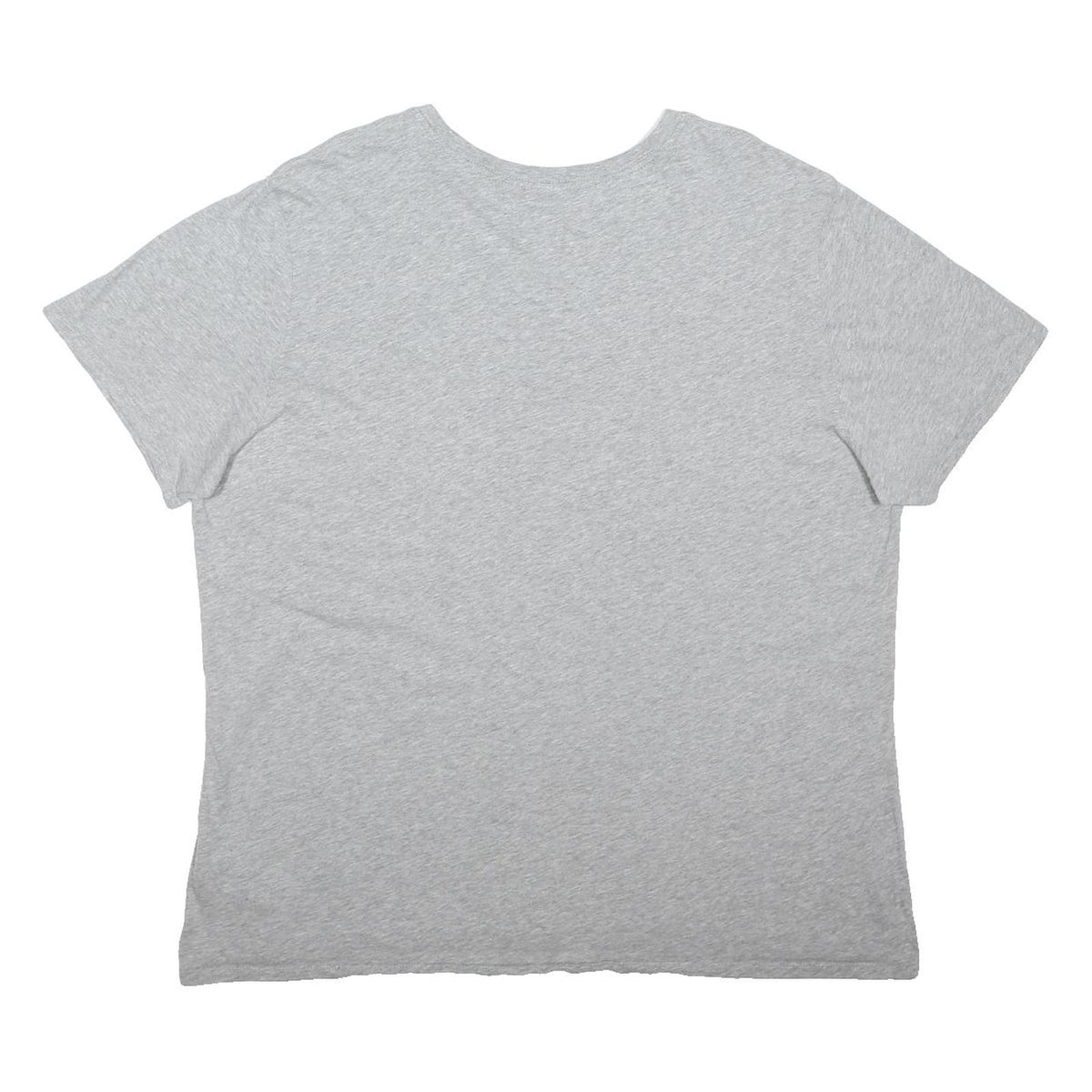 NIKE Mens Grey Cotton Blend Graphic T-Shirt 2XL Short Sleeve Crew Neck Casual