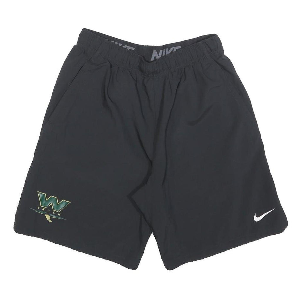 NIKE Mens Shorts Black Track Casual M W28 Lightweight Polyester Sportswear