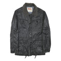 LEVI'S Mens Black Cotton Blend Casual Jacket S Classic Zip Pocketed