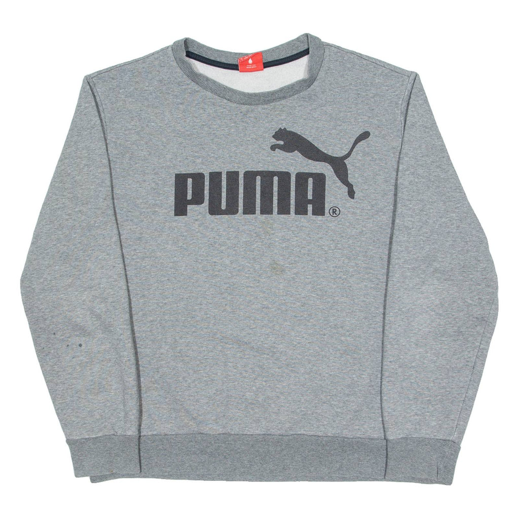 PUMA Mens Sweatshirt Grey L