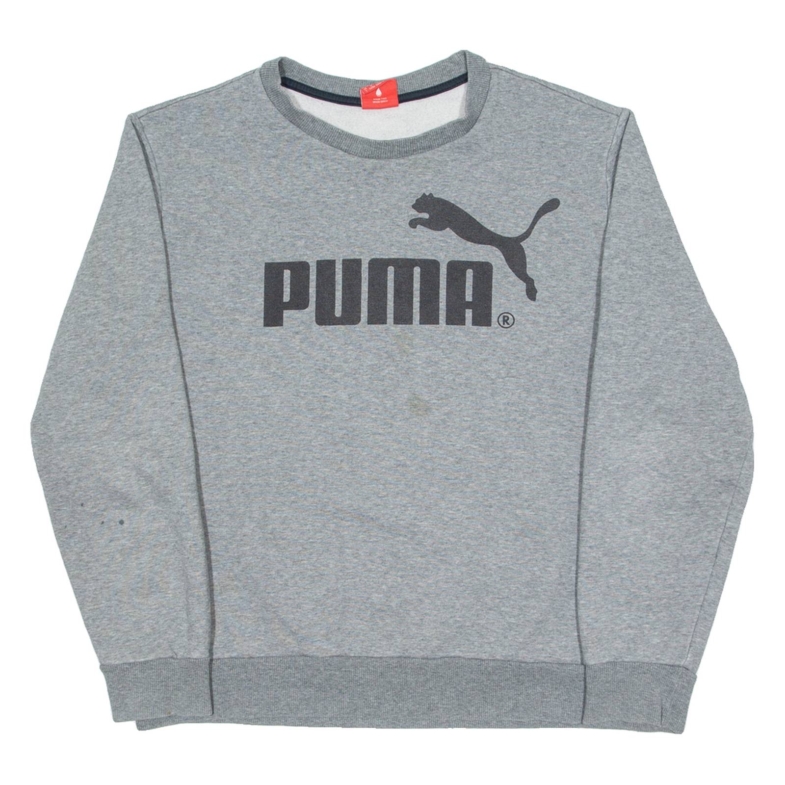 PUMA Mens Sweatshirt Grey L