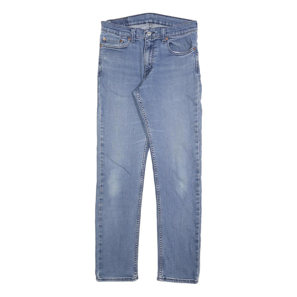 LEVI'S 511 Slim Mens Jeans Blue Denim Slim Skinny Cotton Blend W32 L32 Zip
