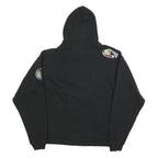 J AMERICA Mens Black RailCats Pullover Hoodie M Cotton Blend Casual Sportswear