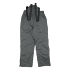 MOUNTAIN WAREHOUSE Mens Polyester Blend Black Relaxed Straight Leg Trousers W30