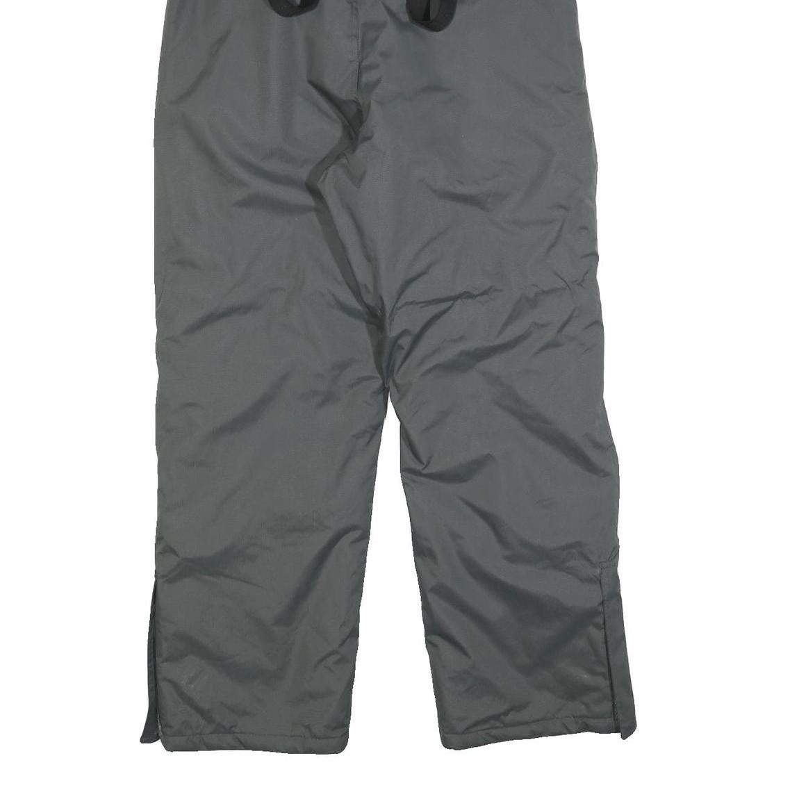 MOUNTAIN WAREHOUSE Mens Polyester Blend Black Relaxed Straight Leg Trousers W30