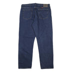 WRANGLER Mens Regular Fit Blue Denim Jeans W38 L32 Classic Cotton Zip