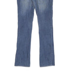 LEVI'S Womens Regular Blue Denim Straight Jeans W30 L29 Zip Cotton Blend