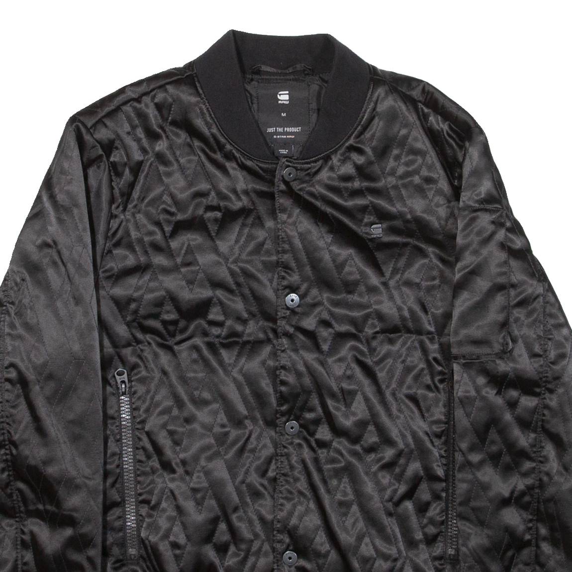 G-STAR Quilted Womens Bomber Jacket Black M