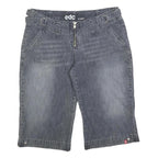 ESPRIT Womens Shorts Blue Casual M W34 Cotton Blend Comfort Fit Stylish