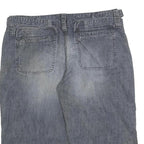 ESPRIT Womens Shorts Blue Casual M W34 Cotton Blend Comfort Fit Stylish