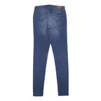LEVI'S Womens Jeans Blue Slim Skinny Denim Medium W27 L30 Zip Cotton Blend