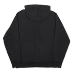 SUPREME Mens Black Hoodie M Cotton Blend Graphic Print Pullover