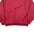 SPORT TEK Mens Red V-Neck 2XL Vintage 2007 Kennwell Open Sweatshirt Pullover