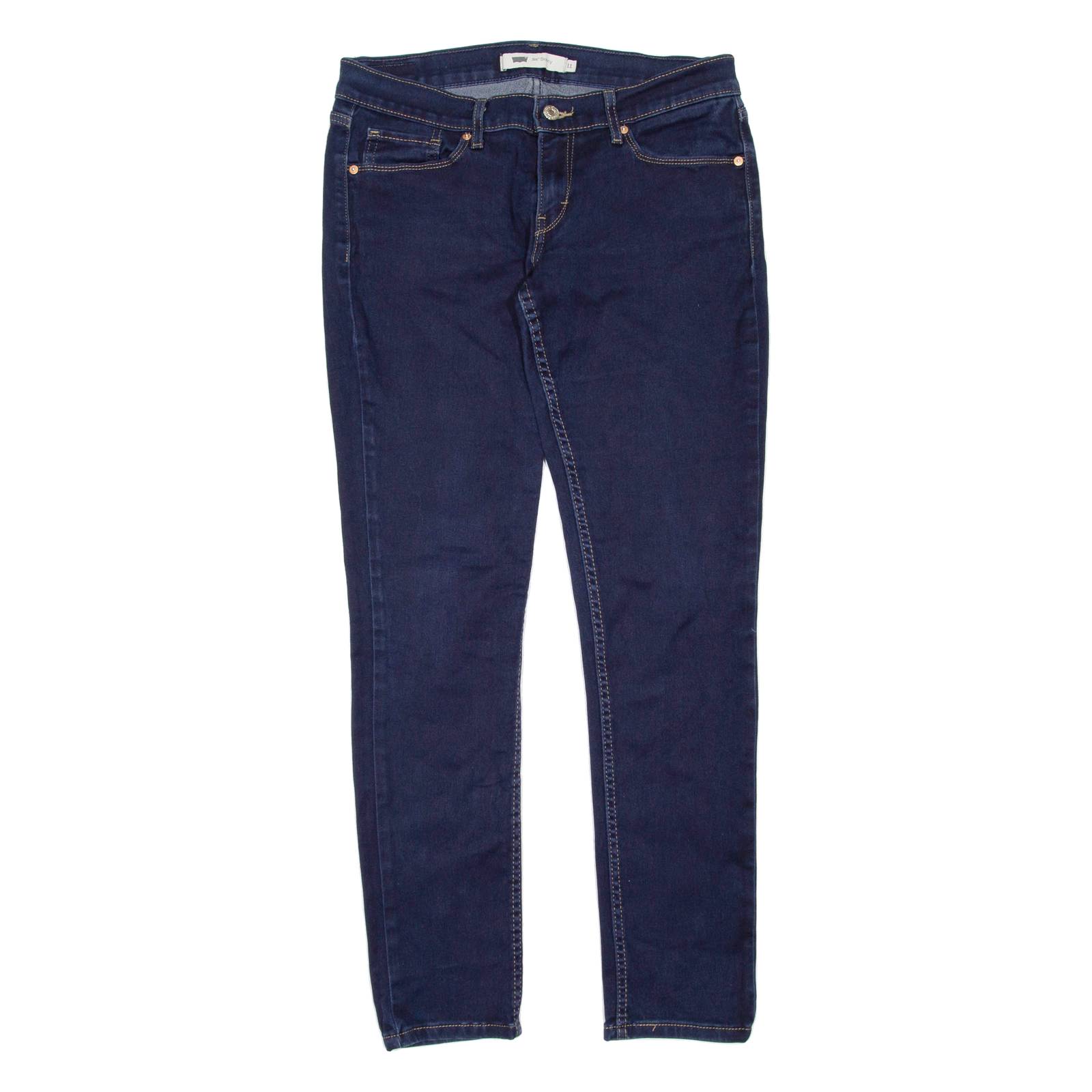 LEVI'S 524 Womens Jeans Blue Regular Skinny W30 L32