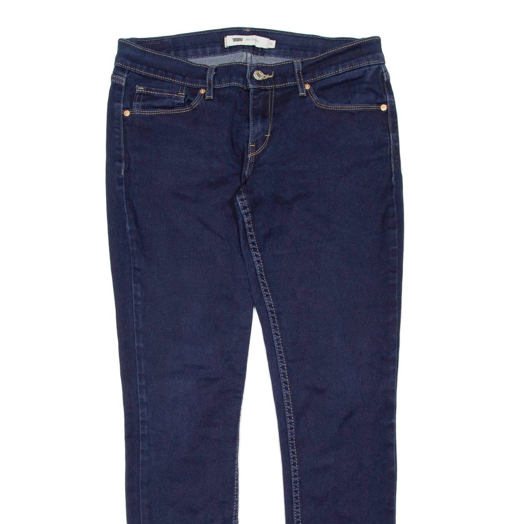 LEVI'S 524 Womens Jeans Blue Regular Skinny W30 L32