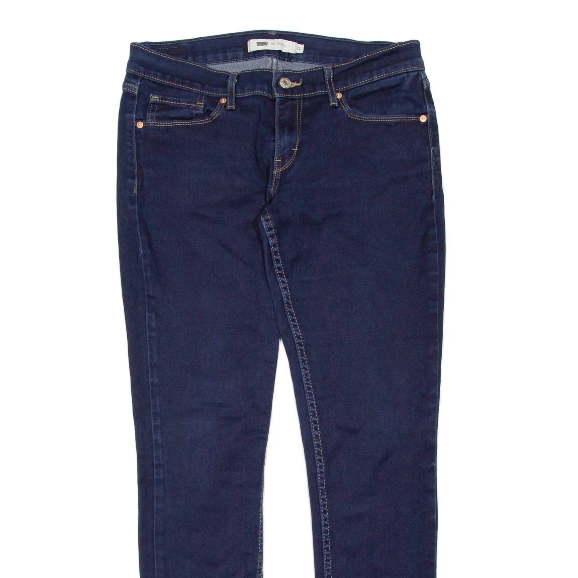 LEVI'S 524 Womens Jeans Blue Regular Skinny W30 L32
