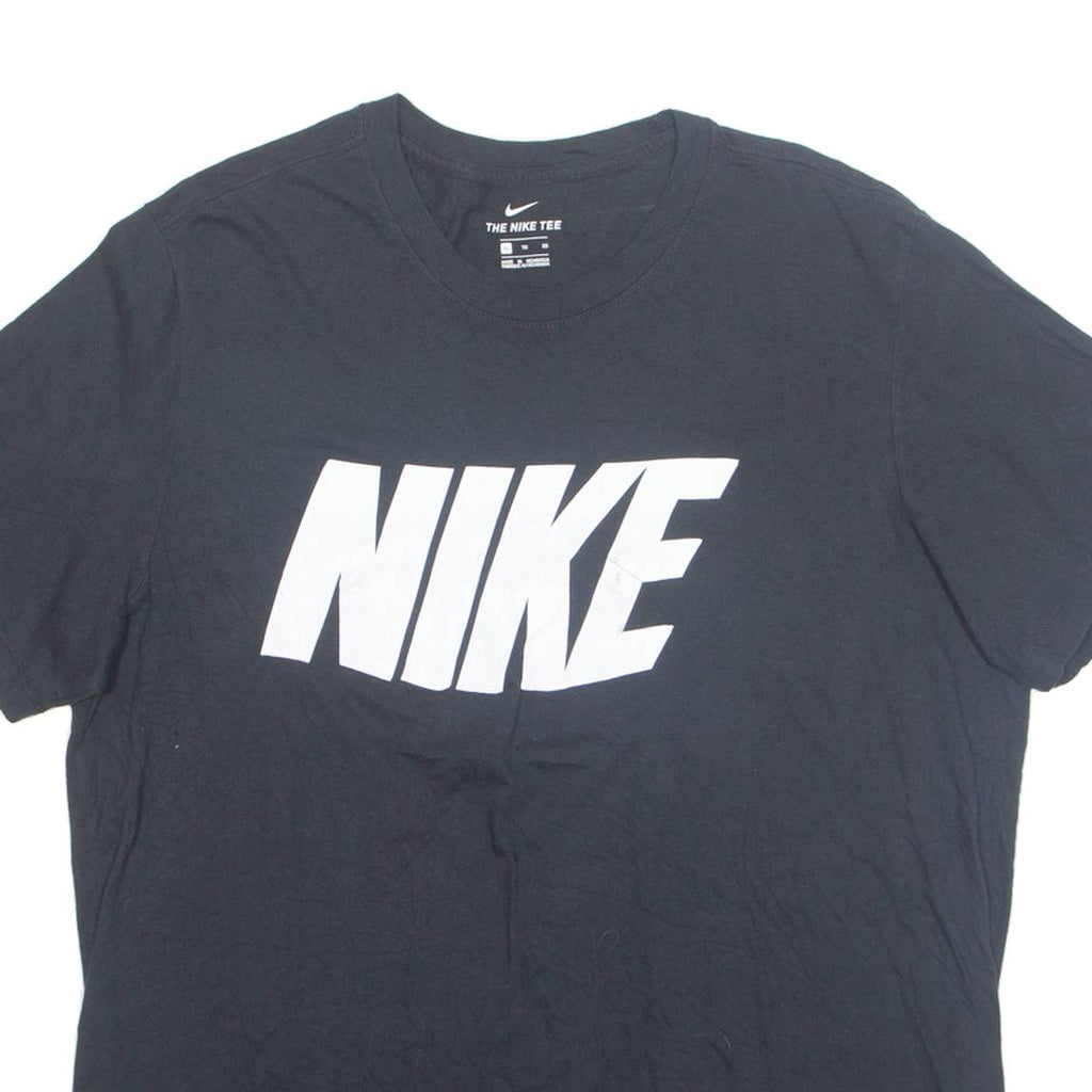 NIKE Mens T-Shirt Black XL