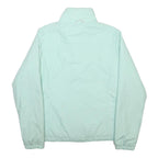 THE NORTH FACE Womens Blue & Navy Jacket S Polyester Zip Plain Lightweight
