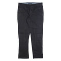TOMMY HILFIGER Mens Trousers Black Regular Straight W32 L30