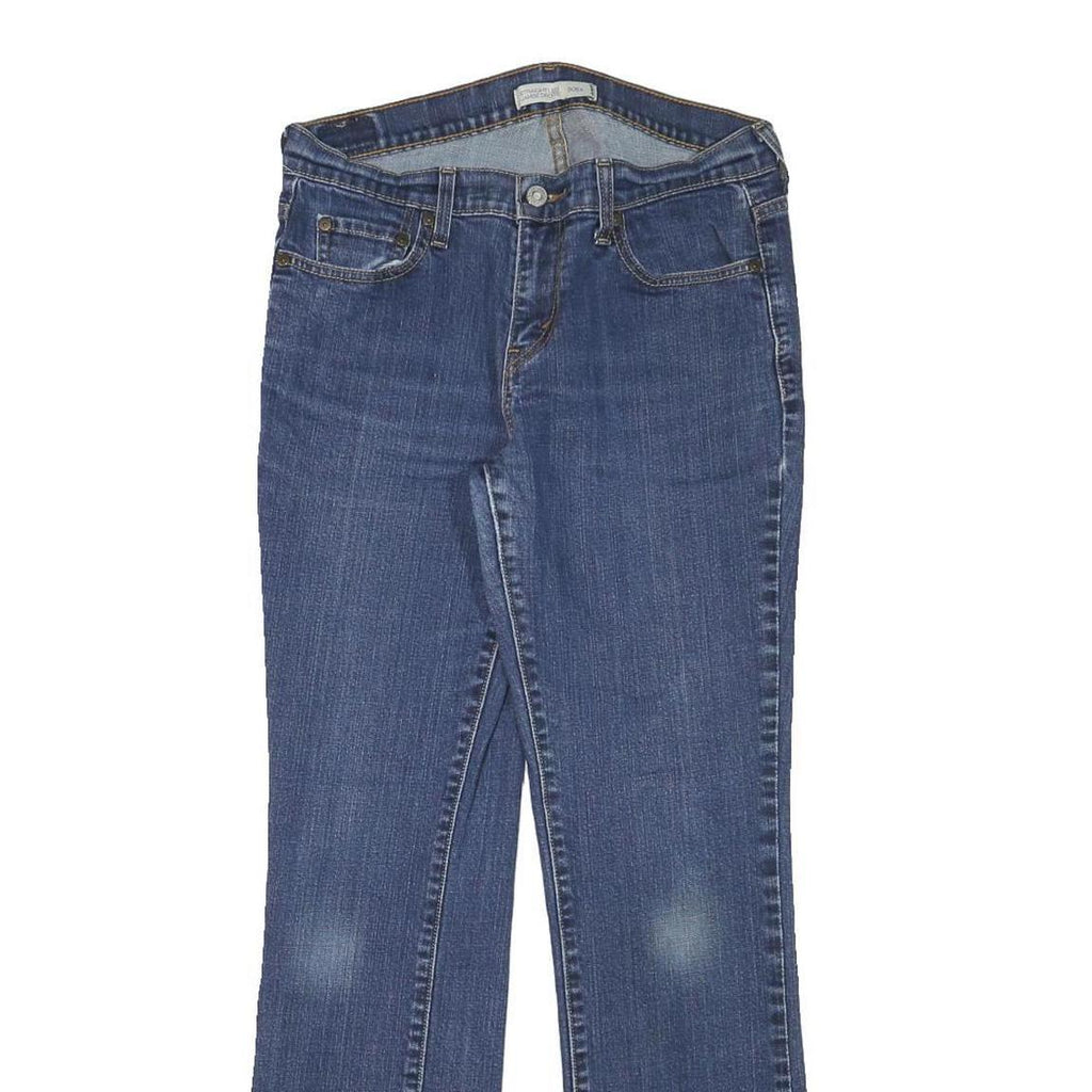 LEVI'S 505 Womens Jeans Blue Regular Straight Denim Medium W30 L30 Classic Fit