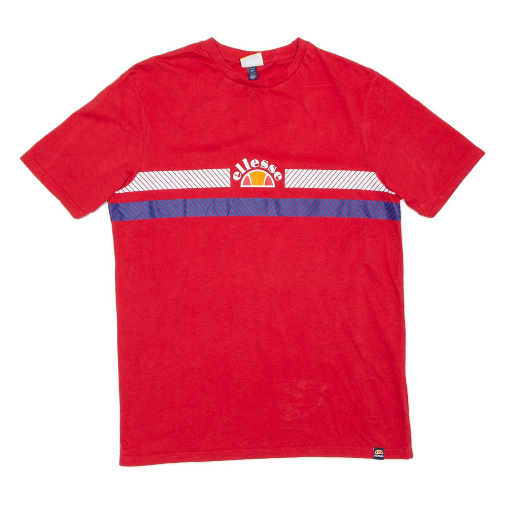 ELLESSE Mens T-Shirt Red L