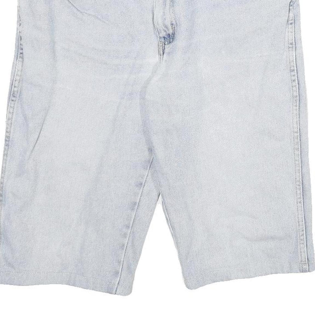 WRANGLER Mens Shorts Blue Denim XL W32 Classic Comfortable Cotton Blend