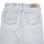WRANGLER Mens Shorts Blue Denim XL W32 Classic Comfortable Cotton Blend
