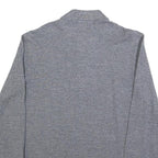 LACOSTE Mens Grey Long Sleeve Plain S Classic Cotton Blend Polo Shirt