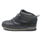 TIMBERLAND Leather Womens Ankle Boots Black UK 5.5 Casual Outdoor Lace-Up