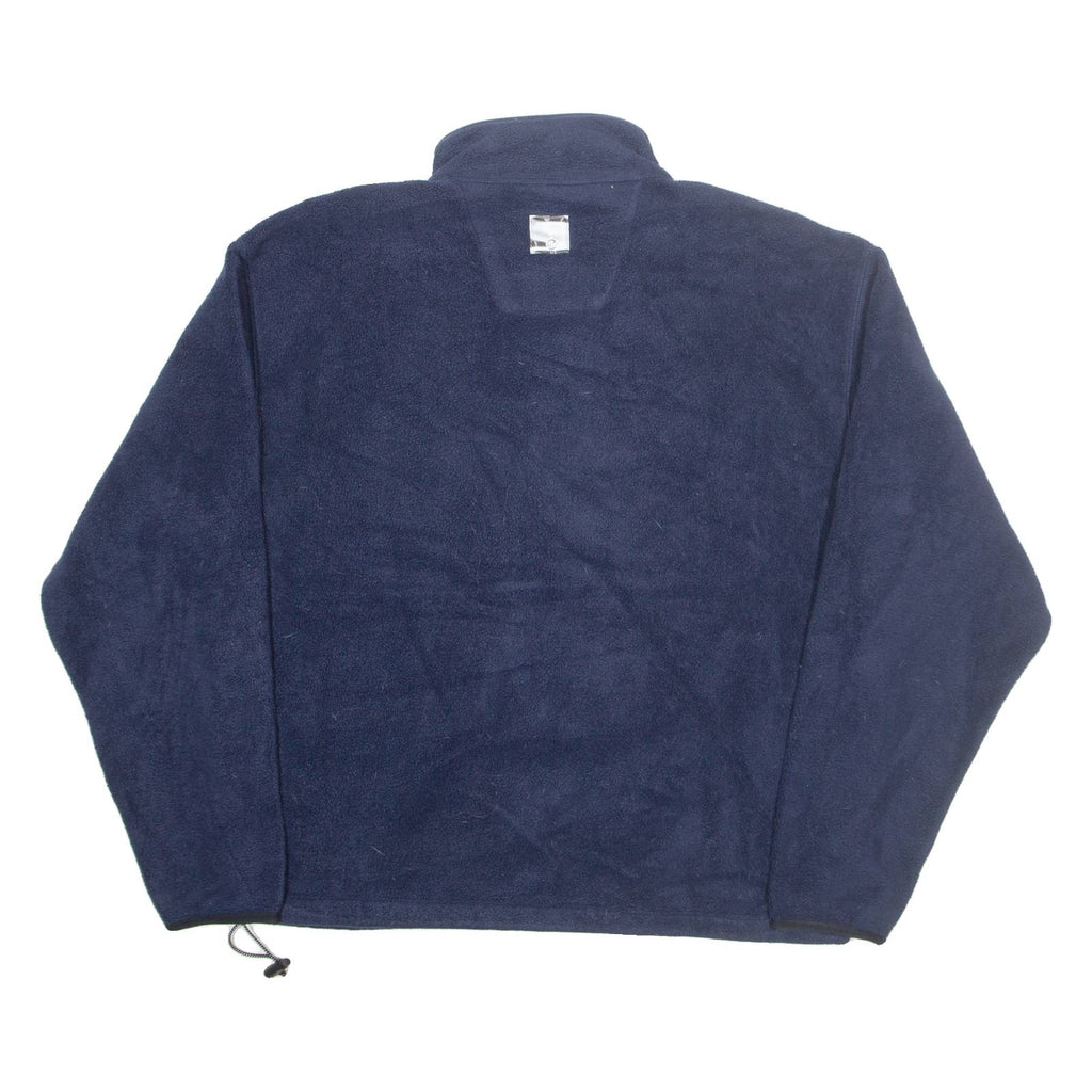 NAUTICA Mens Fleece Jacket Blue L