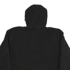NEW BALANCE Mens Black Outdoor Jacket L Polyester Fleece Hooded Zip Casual