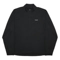 CARHARTT Mens Black Plain Pullover Jumper Crew Neck Basic Knit 2XL Warm