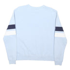 FILA Womens Blue & Navy Crew Neck XL Cotton Blend Sweatshirt Logo Pullover