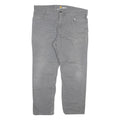 CARHARTT Mens Relaxed Fit Jeans Blue Relaxed Cotton Blend W40 L30 Workwear Zip