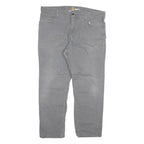 CARHARTT Mens Relaxed Fit Jeans Blue Relaxed Cotton Blend W40 L30 Workwear Zip
