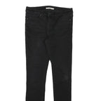 LEVIS Womens Black Slim Slim Skinny Denim Medium W28 L30 Stretch Cotton Jeans