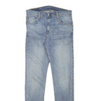 LEVI'S Mens Jeans Blue Slim Skinny Denim Light W29 L30 Classic Zip Pocket