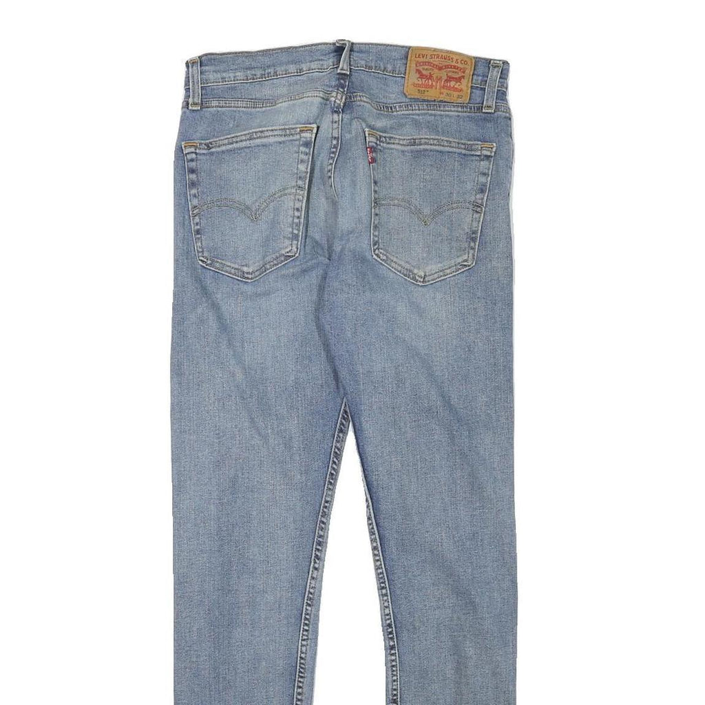 LEVI'S Mens Jeans Blue Slim Skinny Denim Light W29 L30 Classic Zip Pocket