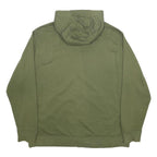 NIKE Mens Green Full Zip Hoodie XL Cotton Blend Casual Sportswear