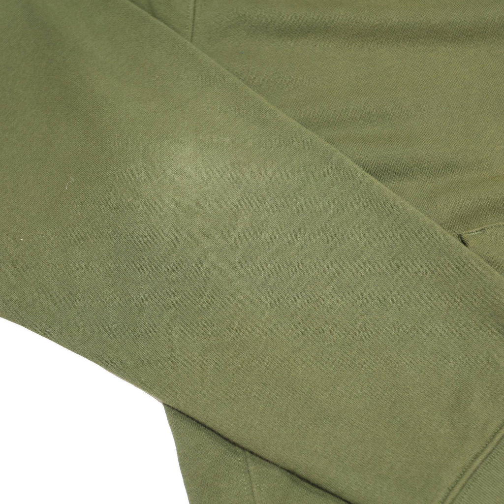 NIKE Mens Green Full Zip Hoodie XL Cotton Blend Casual Sportswear