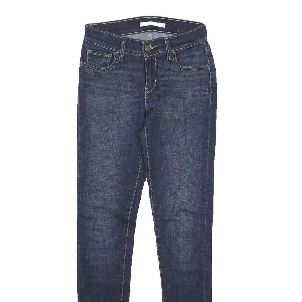 LEVI'S 710 Super Skinny Womens Jeans Blue Slim Skinny Denim Woven W25 L30