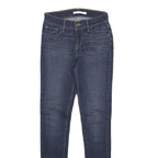LEVI'S 710 Super Skinny Womens Jeans Blue Slim Skinny Denim Woven W25 L30