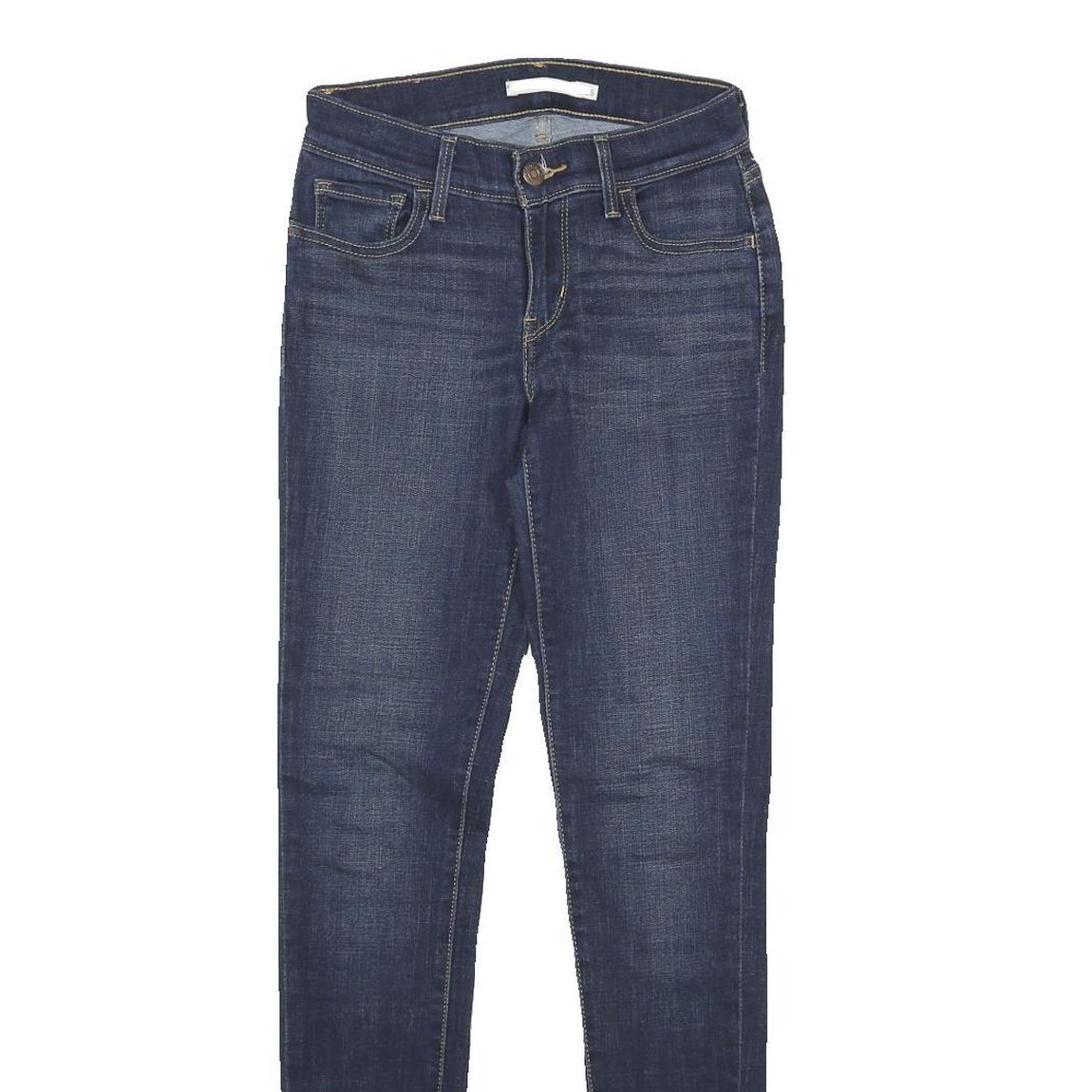 LEVI'S 710 Super Skinny Womens Jeans Blue Slim Skinny Denim Woven W25 L30