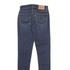 LEVI'S 710 Super Skinny Womens Jeans Blue Slim Skinny Denim Woven W25 L30