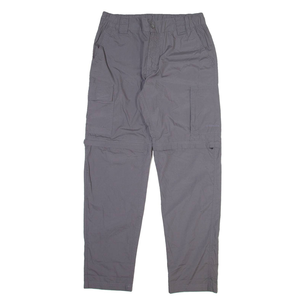 KILIMANJARO Detachable Legs Mens Trousers Grey Regular Tapered W30 L31