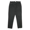 CALVIN KLEIN JEANS Womens Classic Black Skinny Denim Raw W32 L30 Stylish
