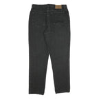 CALVIN KLEIN JEANS Womens Classic Black Skinny Denim Raw W32 L30 Stylish