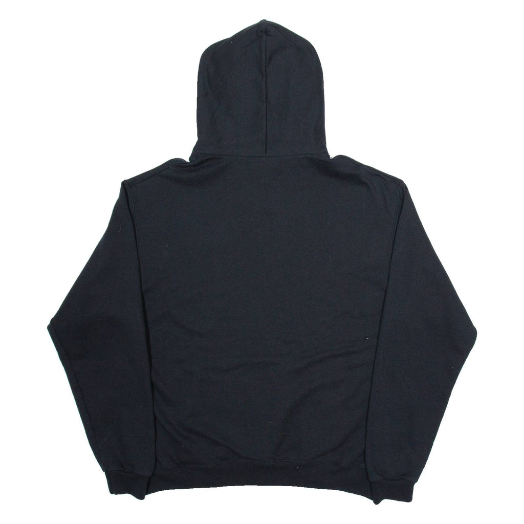 CHAMPION Bunker Hill Basketball Mens Black Hoodie L